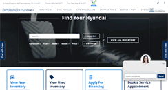 Desktop Screenshot of experiencehyundai.com